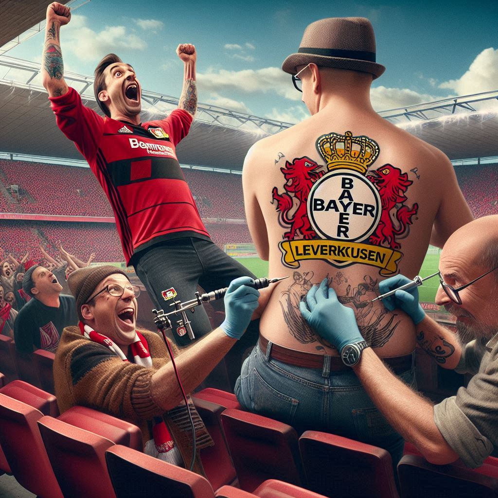 Leverkusen Offers Fans Free Tattoos