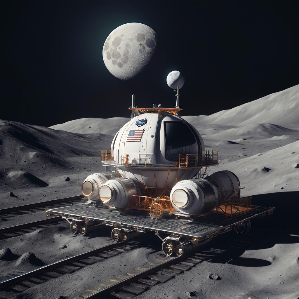 NASA's Plan to Build First Railway Station on Moon with FLOAT Technology