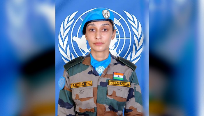 UN Recognizes Indian Peacekeeper Radhika Sen with Gender Advocate Award